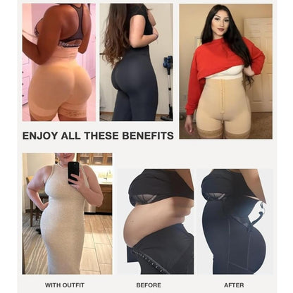 Tummy Control Postpartum Body Shaper Butt Lifter Bodysuit