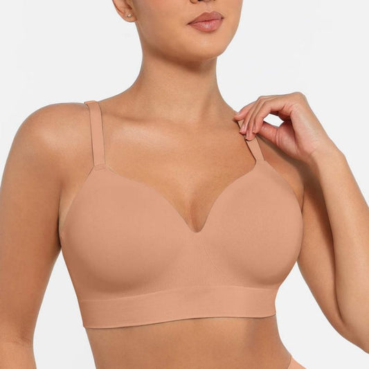 Wireless Push-Up Comfort Full Coverage Bra