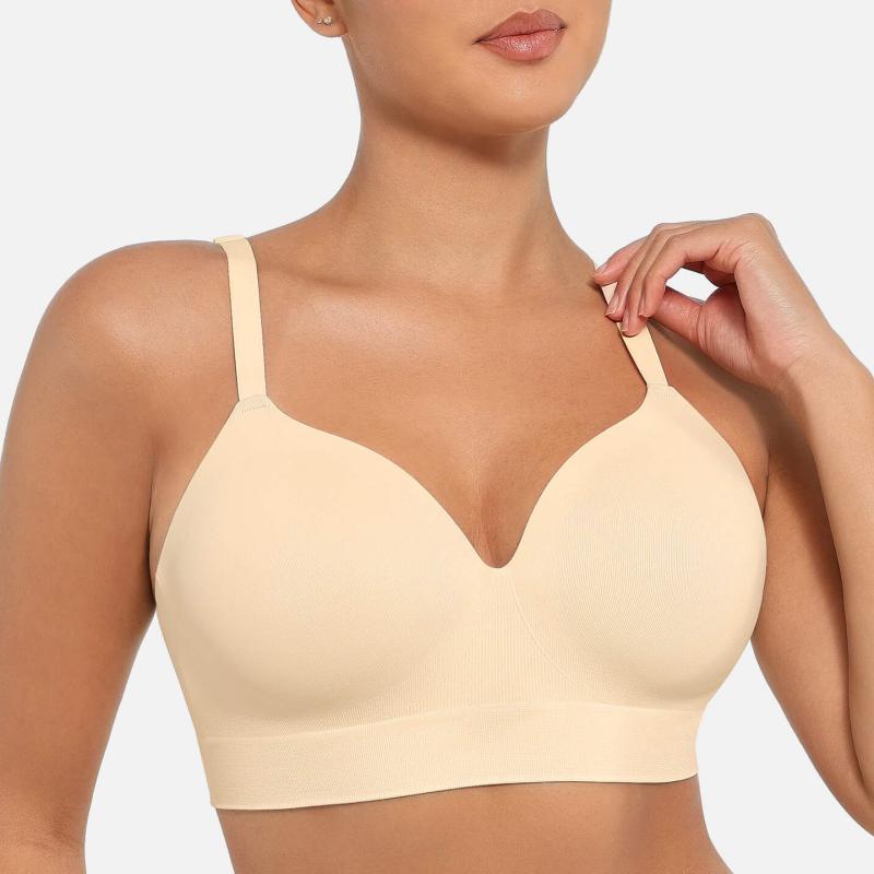 Wireless Push-Up Comfort Full Coverage Bra