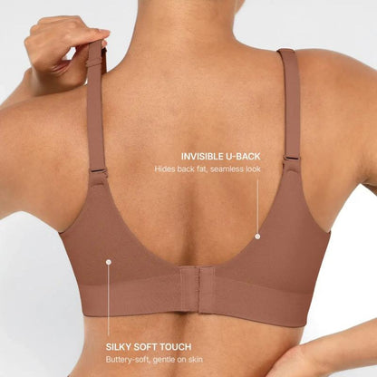 Wireless Push-Up Comfort Full Coverage Bra