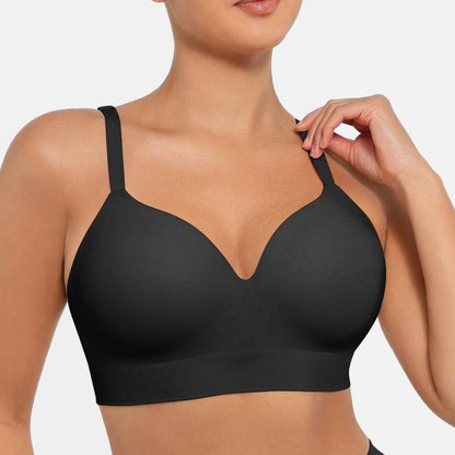 Wireless Push-Up Comfort Full Coverage Bra