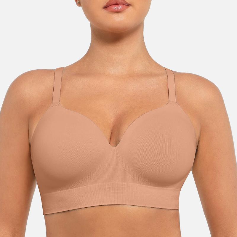 Wireless Push-Up Comfort Full Coverage Bra