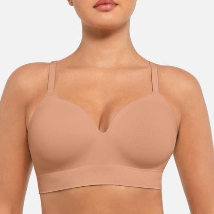 Wireless Push-Up Comfort Full Coverage Bra