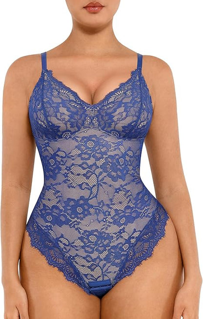 Sexy Lace Bodysuits Shapewear for Women