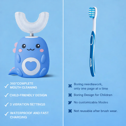 U-shaped Children's Electric Toothbrush