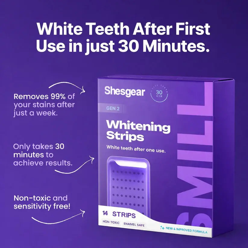 Shesgear™ Teeth Whitening Strips