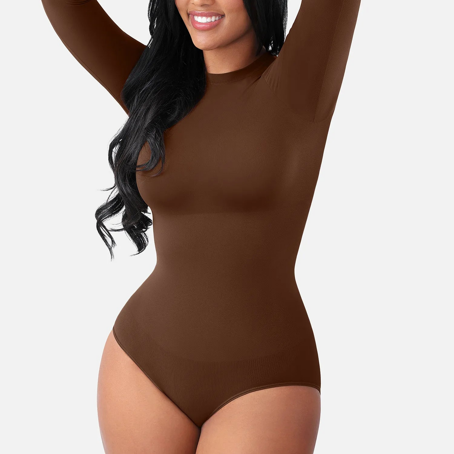 Seamless Ultra-Soft Crew Neck Bodysuit