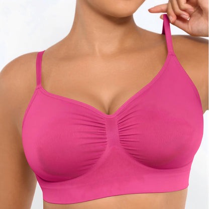 She's Gear Seamless Wireless Comfort Bra（3pcs）