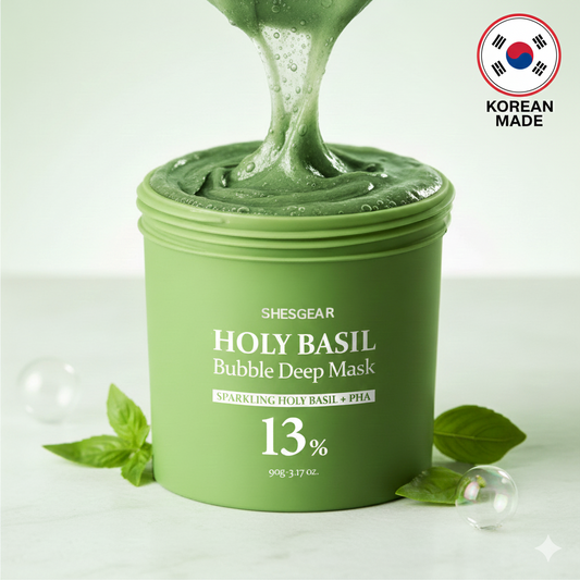 Basil Bubble Cleansing Mask