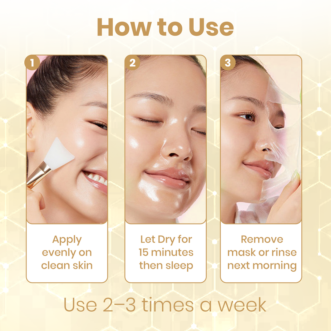 Korean Kojic Acid Turmeric Wrapping Mask