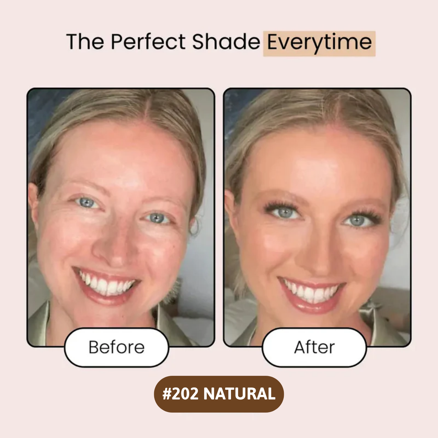 Shesgear™ Korean Color-Changing Foundation Stick